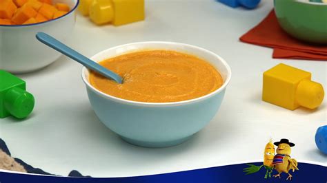 Puré de pollo y verduras para bebés