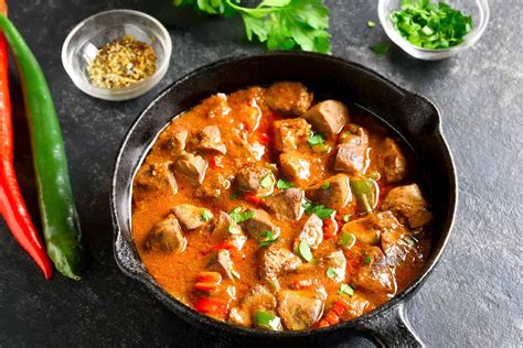 Ingredientes para la chanfaina de cerdo