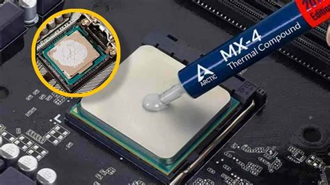 Esquema de funcionamiento de la pasta térmica entre CPU y disipador
