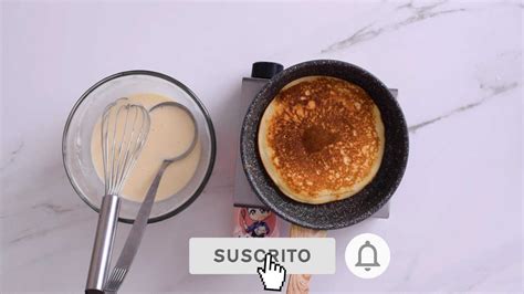 Cocción de panqueques en sartén