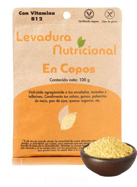 Copos de levadura nutricional