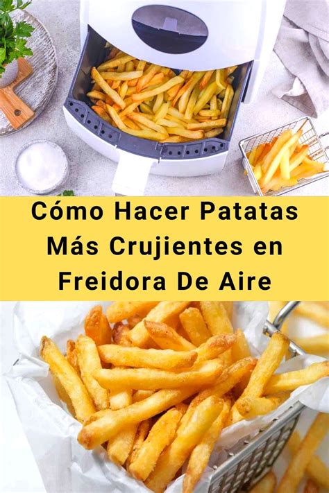 Patatas fritas crujientes preparadas en una freidora de aire Xiaomi
