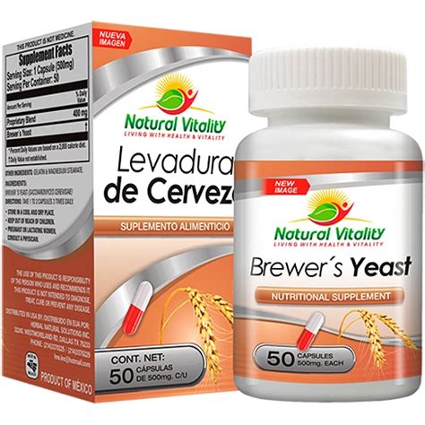 Levadura de cerveza en copos y cápsulas