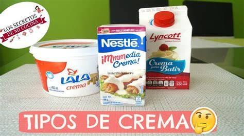 Diferencia entre espuma y crema de leche