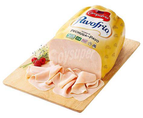 Tabla comparativa: Fiambre de pechuga de pavo vs. Pechuga de pavo