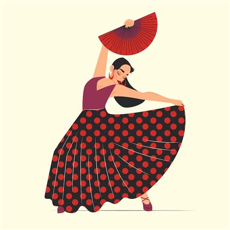 Ilustración de un baile flamenco en Triana
