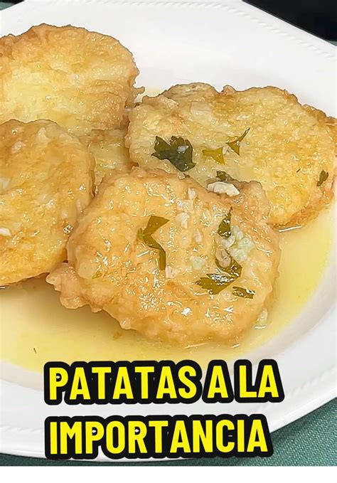 Patatas a la importancia doradas
