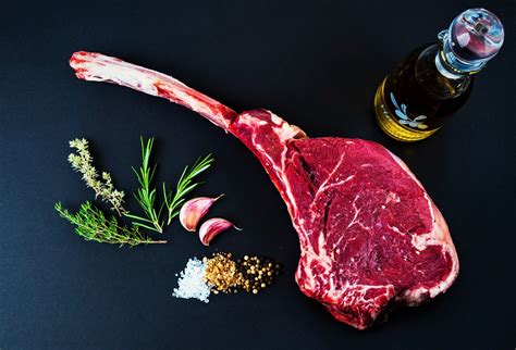 Corte de carne Tomahawk