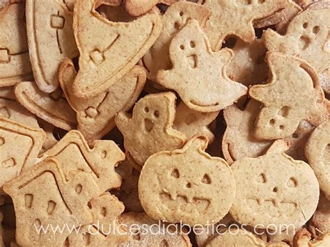Galletas de Halloween sin azúcar con calabaza