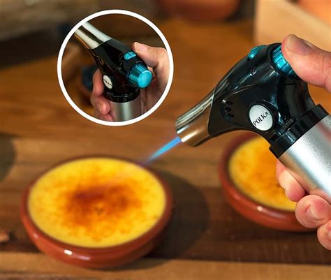 Medidas de seguridad al usar un soplete de cocina