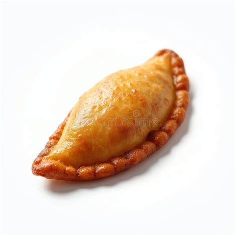 Empanada dorada y crujiente lista para comer
