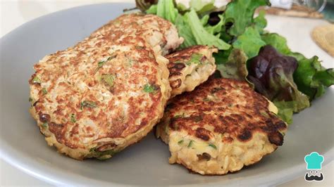 Ingredientes para croquetas de atún y avena