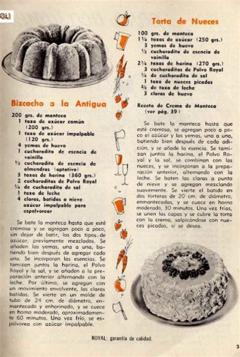 Receta antigua de Massialot