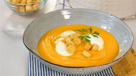 Ingredientes principales para crema de zanahoria
