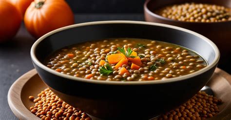 Ingredientes principales para cocinar hélices de lentejas