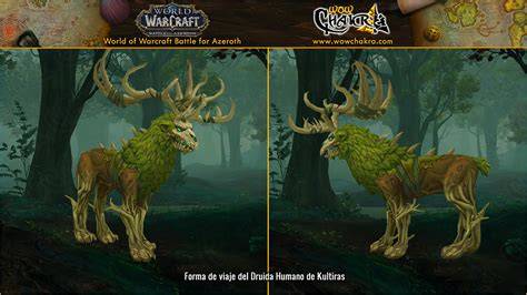 Formas del Druida Feral en combate