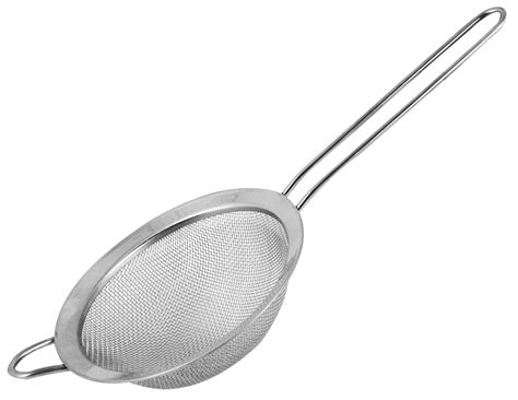 Colador de acero inoxidable para emulsionar la salsa pil pil