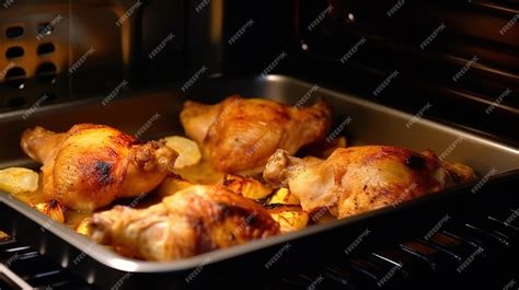 Pollo a la brasa recién salido del horno