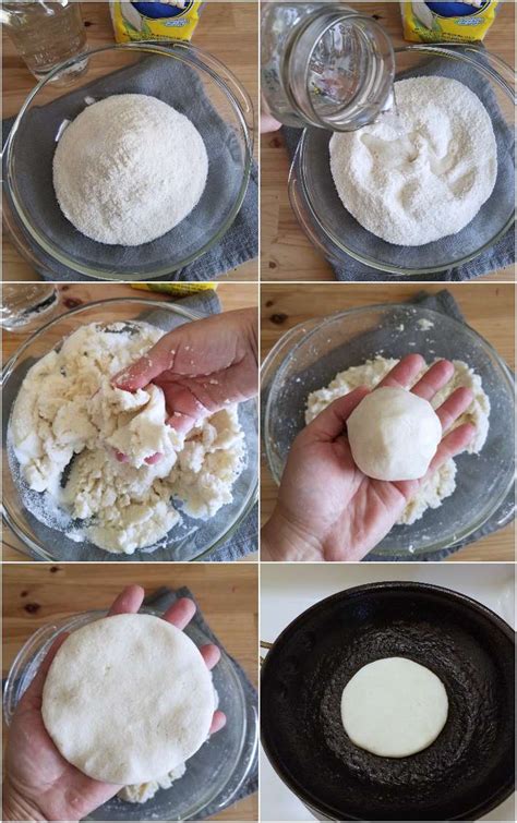 Proceso paso a paso de cómo hacer una Arepa de Huevo