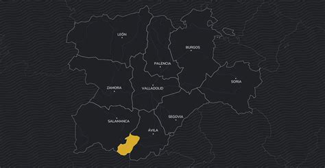 Mapa de la zona de producción de la IGP 