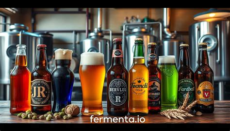 Variedad de productos fermentados: vino, cerveza, pan, yogur