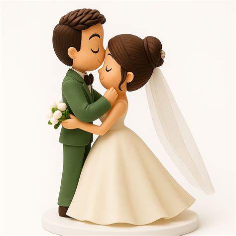 Pareja de novios eligiendo detalles de boda