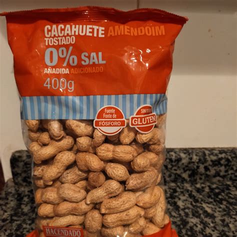 Cacahuetes tostados sin sal
