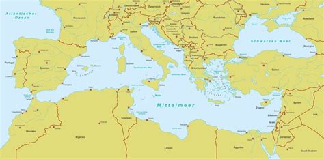 Mapa de la región mediterránea con los posibles orígenes del alioli