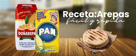 Variedades de masa para arepas