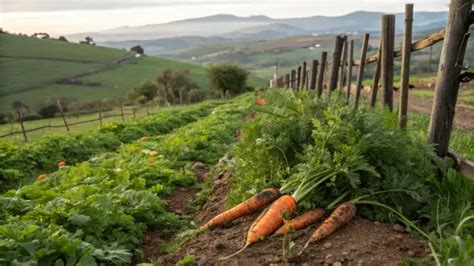 Preparación del terreno para el cultivo de zanahorias