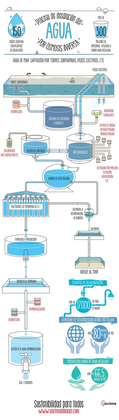 Proceso de ósmosis en la desalación del bacalao