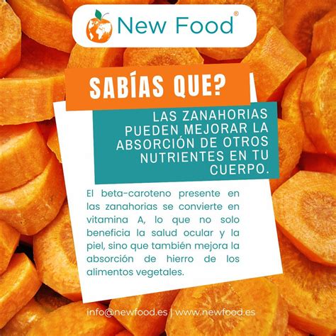 Infografía sobre los beneficios del beta-caroteno de la zanahoria