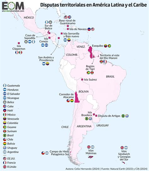 Mapa de Latinoamérica y el Caribe resaltando los principales países exportadores de frutas y verduras