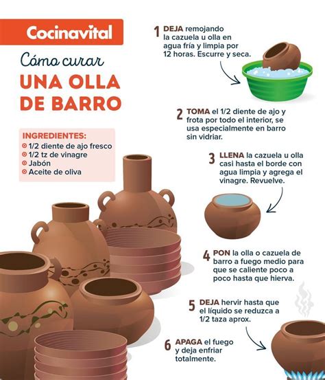 Arroz y avena para curar ollas de barro