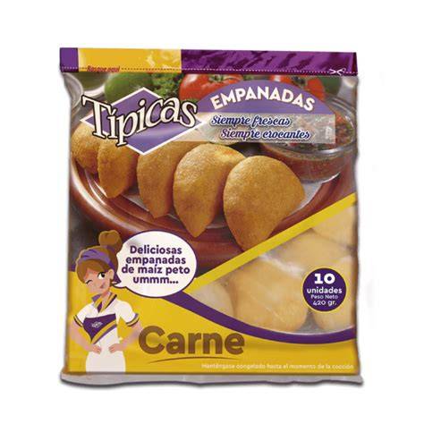 Empanadas congeladas antes de freír