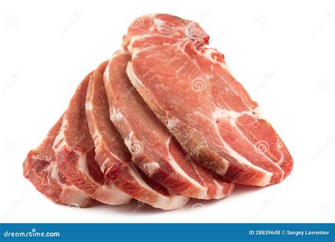 chuletas de cerdo crudas