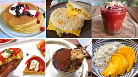 Desayunos saludables sin gluten