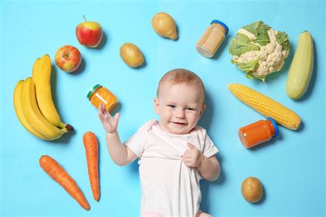 infografía beneficios verduras para bebés