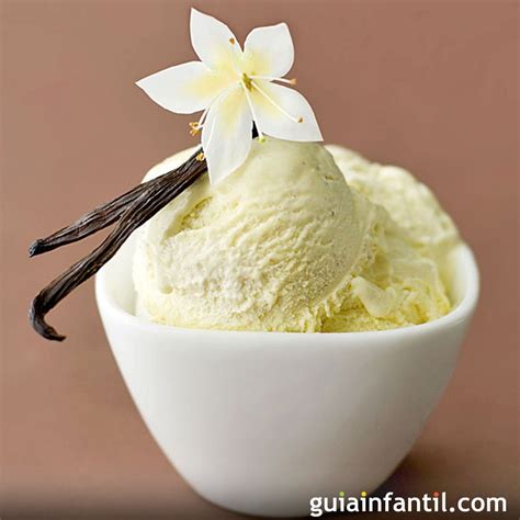 Ingredientes básicos para helado de vainilla