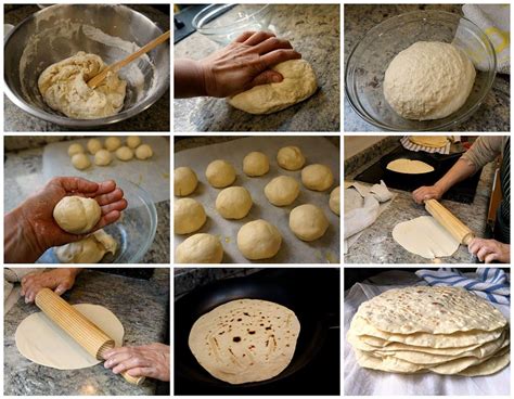 Mesa con ingredientes para hacer tortillas de maíz: harina, agua, sal