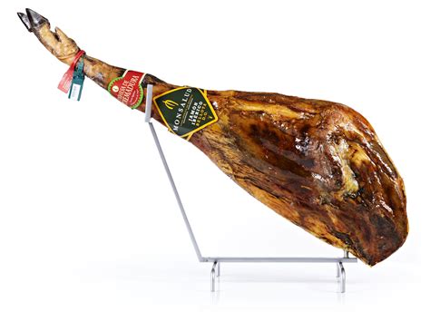 Imagen de un jamón ibérico de alta calidad