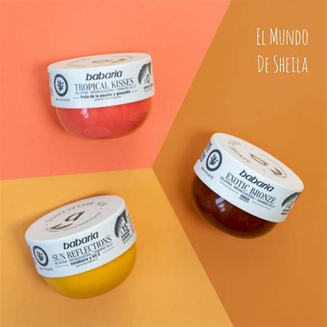 Comparativa de los diferentes SPF de las gelatinas bronceadoras Babaria