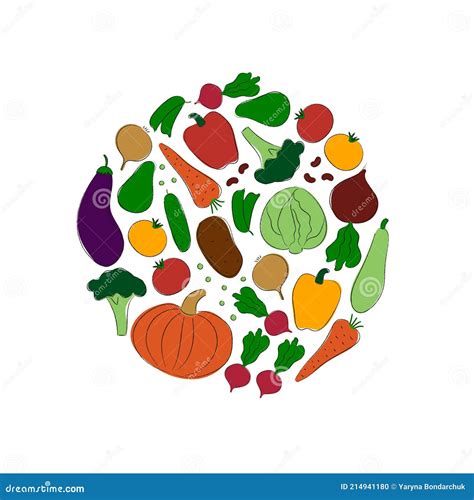 Ilustración de verduras frescas y coloridas dispuestas en un bol, listas para ser aderezadas.