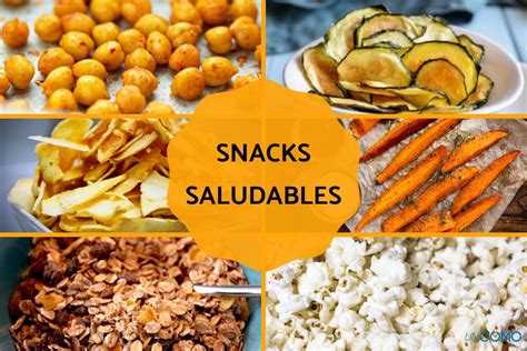 Ejemplos de snacks saludables