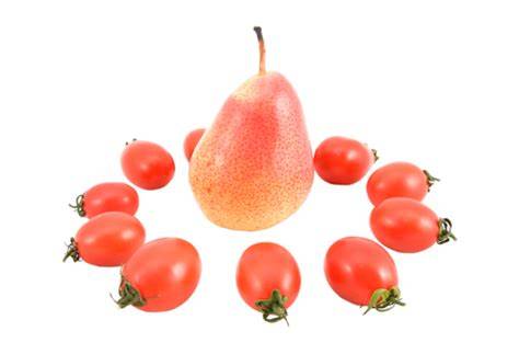 Tomates pera maduros