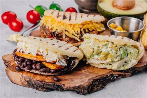 Arepas rellenas variadas