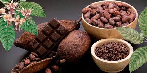 Cacao y chocolate en diversas formas