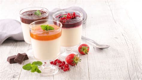 Ingredientes para Panna Cotta