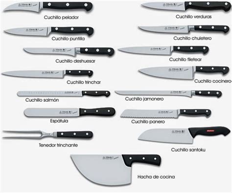 Tipos de cuchillos para cortar tomates