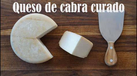 Tabla de ingredientes para hacer queso de cabra caramelizado